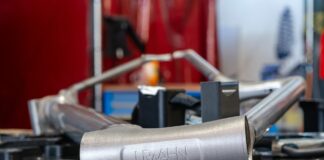 Bike part produced using AM