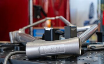 Bike part produced using AM