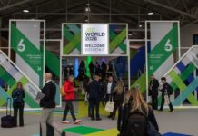 Entrance of a tradeshow