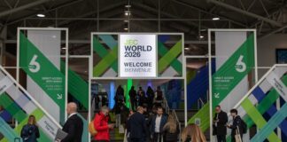 Entrance of a tradeshow