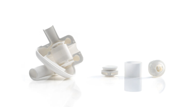 Selection of ceramic components printed with Lithoz technology