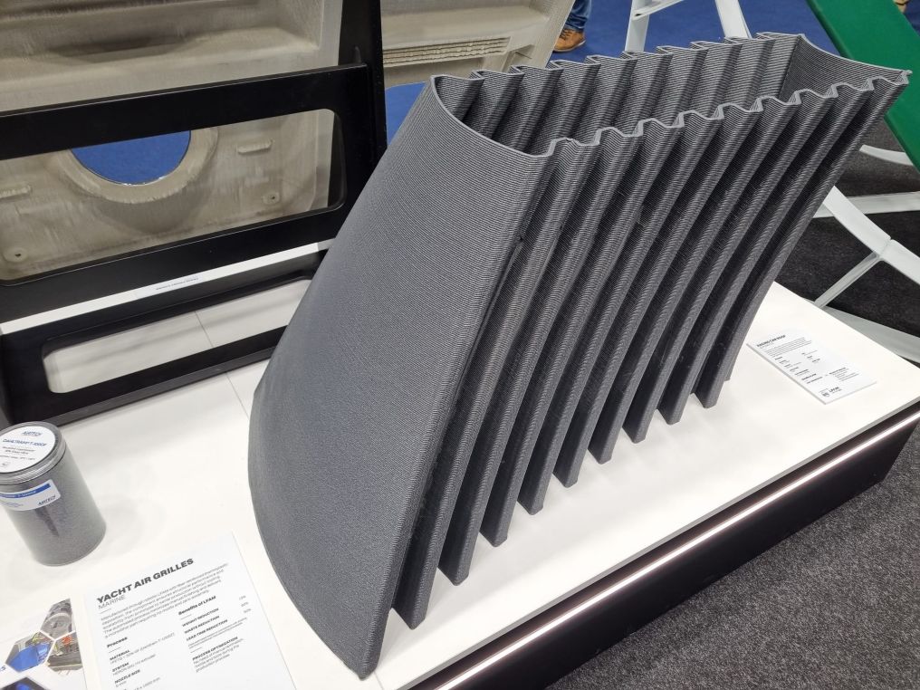 3D printed Yacht air grilles