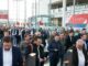Crowd at the entrance of ceramitec