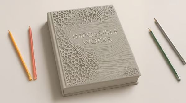 3D printed cover of Impossible Works