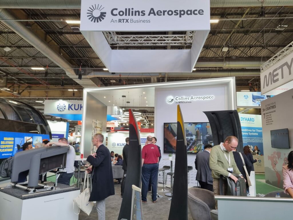 Stand de Collins Aerospace à JEC World 2026