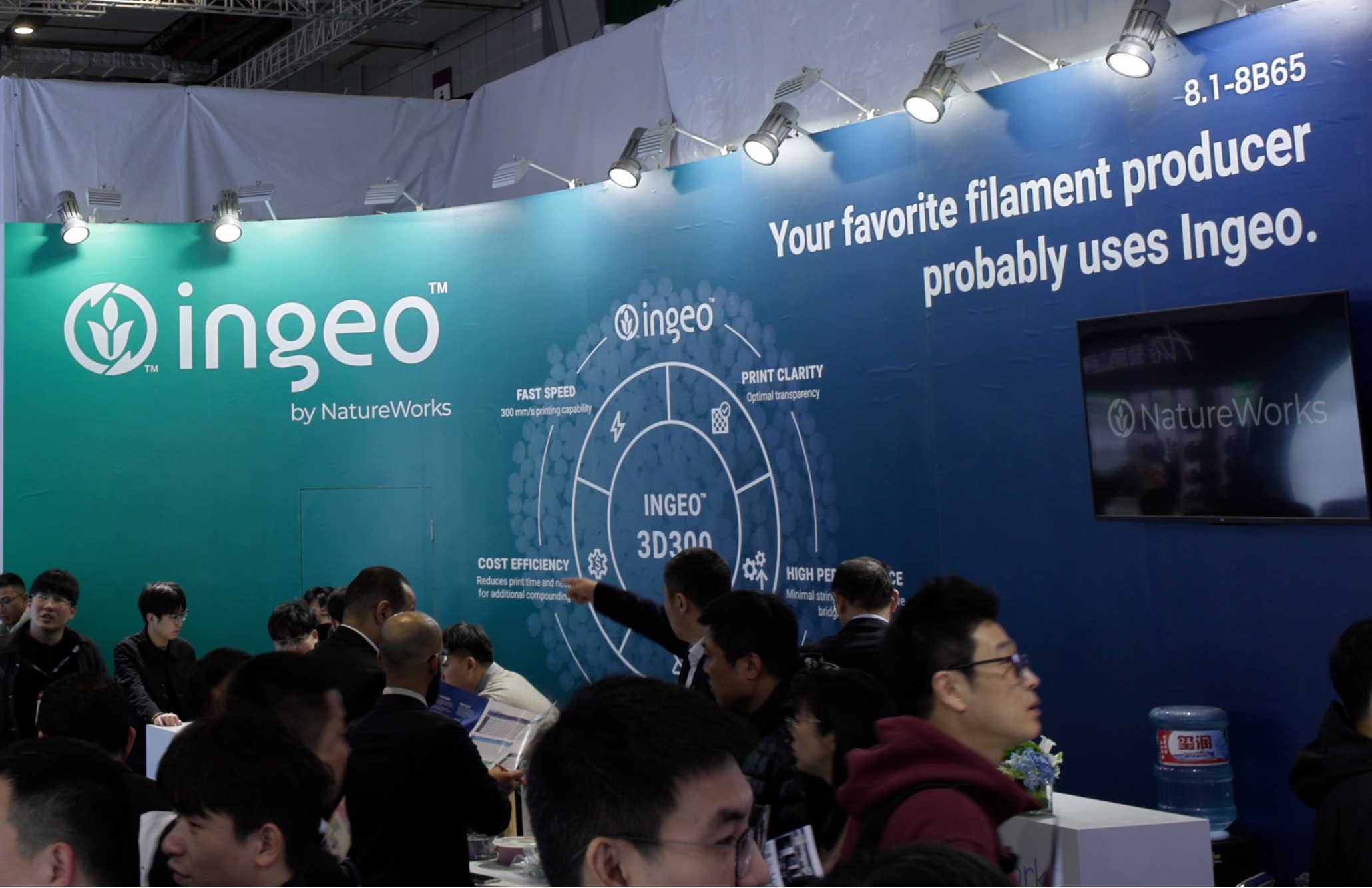 NatureWorks Ingeo display at TCT Asia