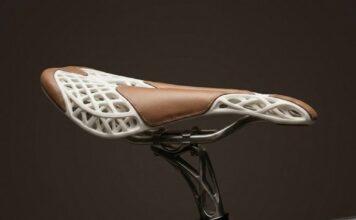 AERIS Selle de vélo lattice en impression 3D