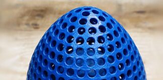 3D printed egg shell