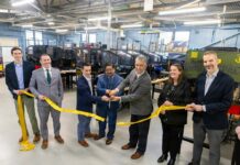 opening of the Additive Makerspace in a ribbon-cutting ceremony on March 19.