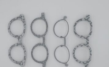 HP MJF Dual Tone technology_Eyewear