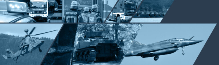 AMDefNet illustration combining military aircraft and land vehicles