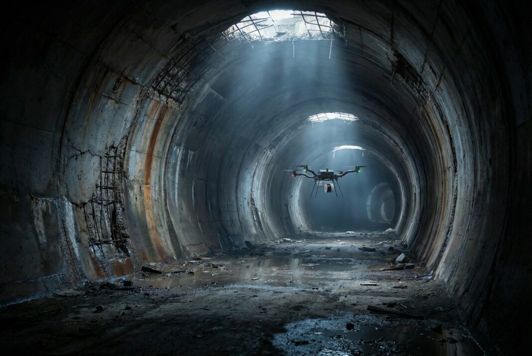 Image5 Artec Jet, a SLAM-based mobile LiDAR system operating in a mine or a tunnel