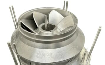 DMP 500 Build on Plate