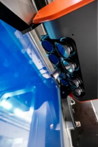 Équipement de mesure Additive Assurance installé dans une machine