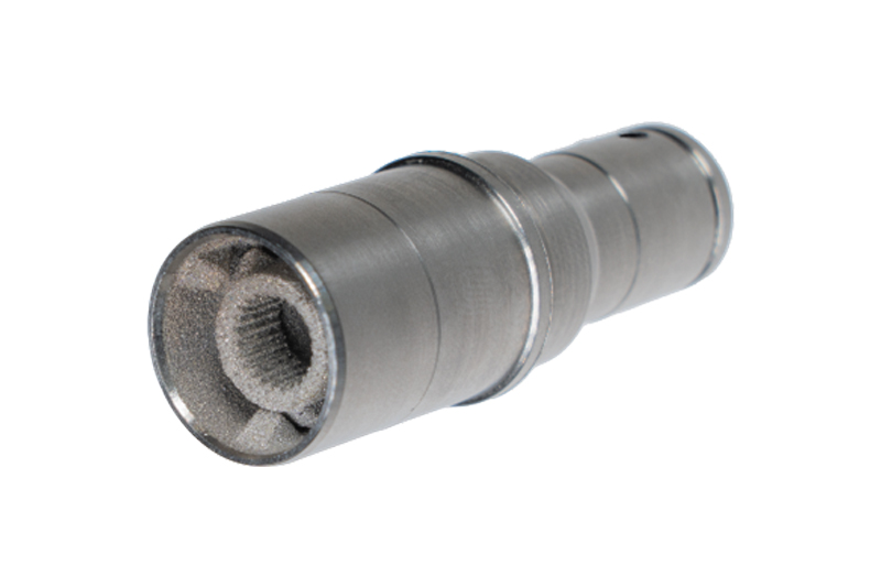 This titanium flex shaft is entering serial production for Airbus (Courtesy Liebherr-Aerospace)