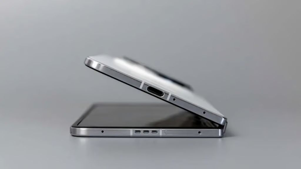 OPPO Find N5 measures just 8.93mm thin and is a featherweight 229g