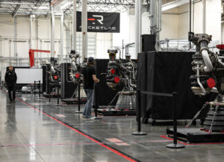 Rocket Lab’s 1,000th Rutherford Engine: When additive manufacturing becomes a competitive moat Rocket Lab production environment featuring Rutherford Engines