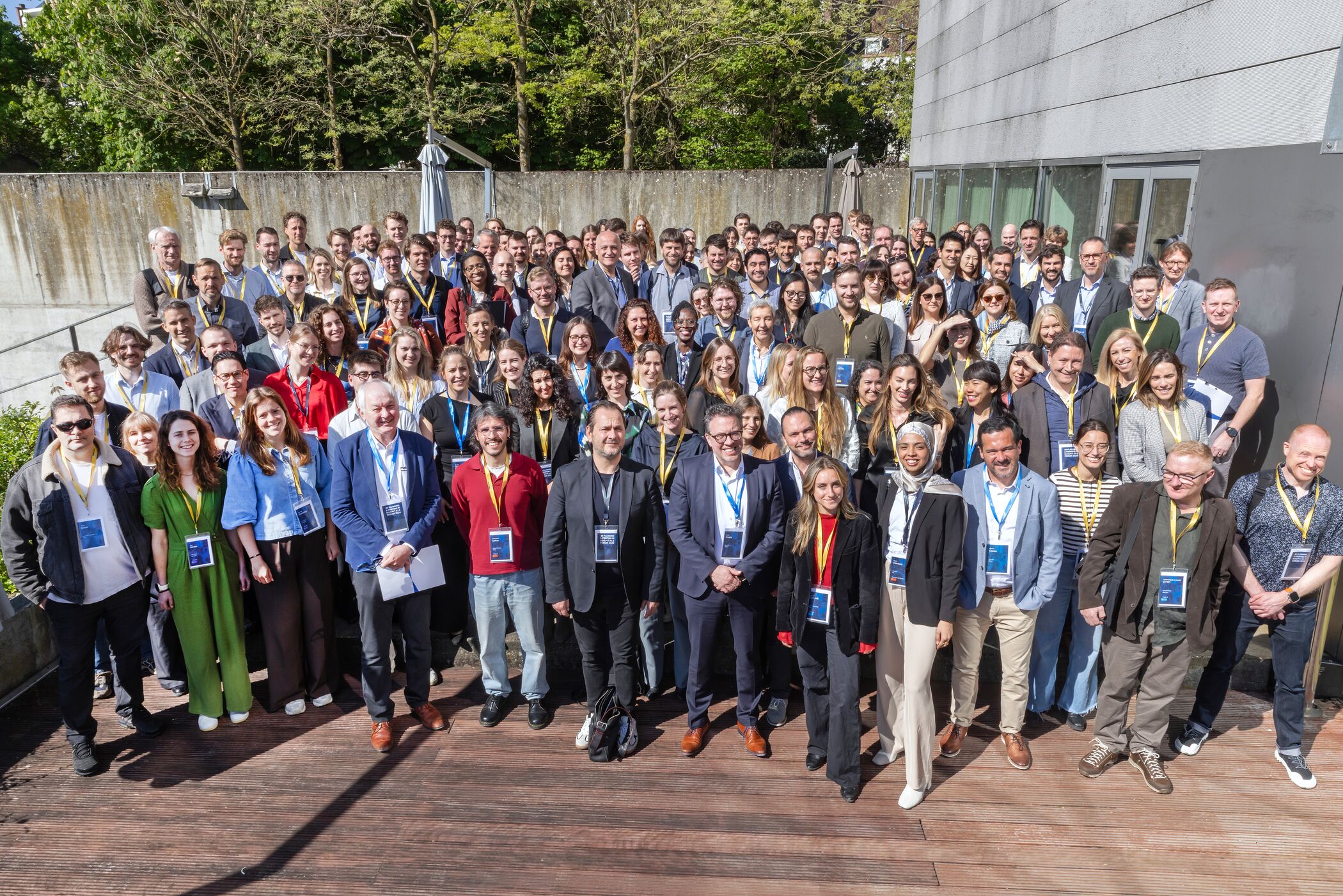 Group photograph of the Materialise hospital forum participants