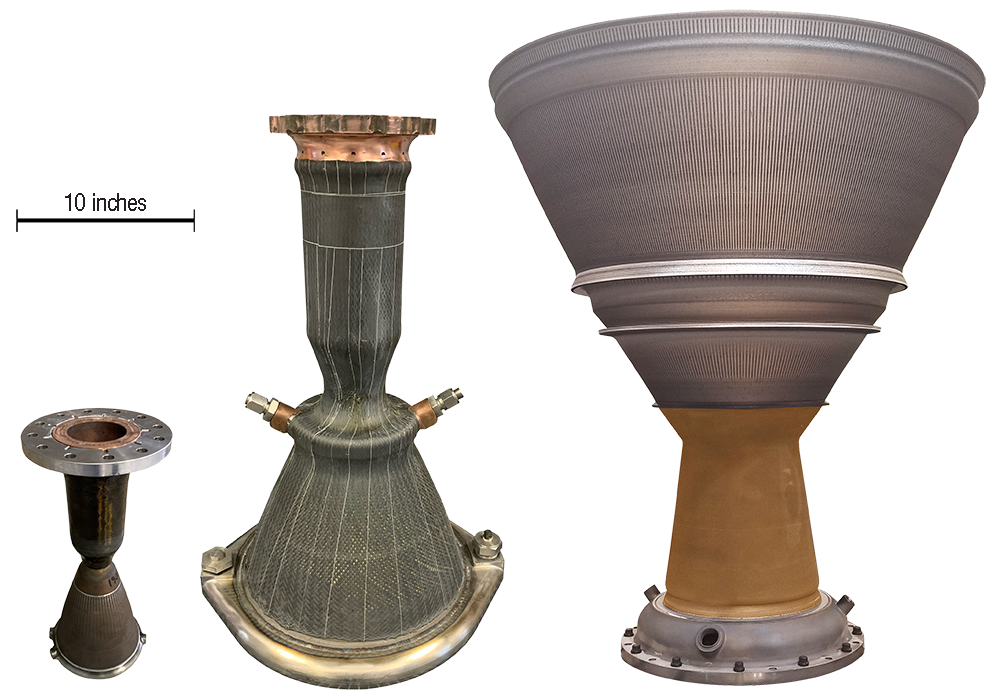  Thrust chamber. NASA