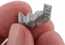 Deantal part 3D printed on a TRUMPF machine