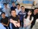 Image: NTU Prof Hirotaka Sato (2nd from left), pioneer of the cyborg insect technology, holding a cyborg Madagascar hissing cockroach with the new diving suit, which has an oxygen generator, enabling the insect to survive underwater for three hours.