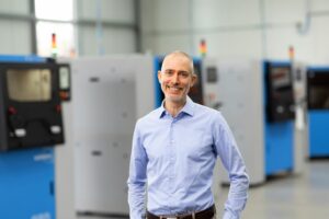 Andreas Hartmann, cofounder and CEO of Solukon