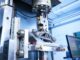 © Fraunhofer IWM, Photo: Kai Wudtke Cyclic load testing of an additively manufactured metal component after me-chanical surface treatment at the highly stressed zones. In the experiment, the increase in service life achieved by the post-treatment is tested.