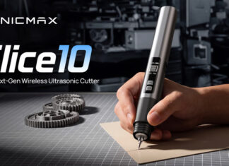 SonicMax Slice 10: The ultrasonic cutter designed around the heat that interrupts post-processing