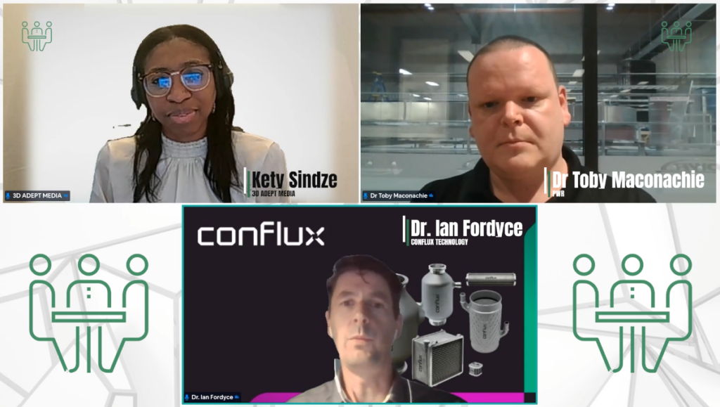 Additive Talks discussion with Kety Sindze, Toby Maconachie and Ian Fordyce.