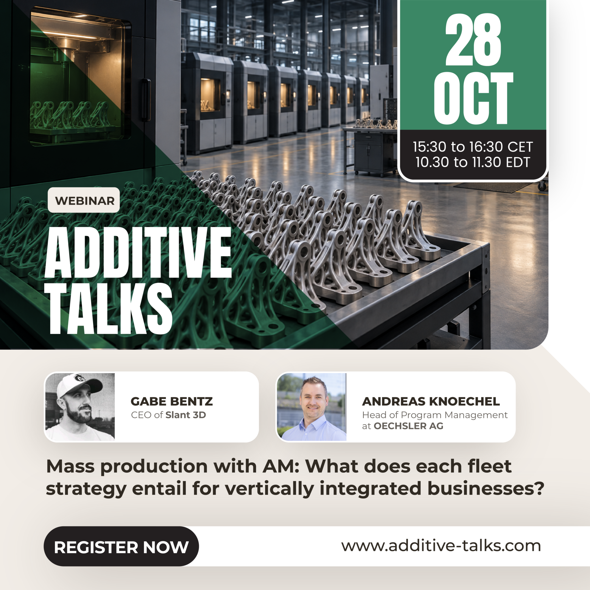 Additive Talks | Mass production with AM: What does each fleet strategy ...