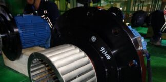 3D-printed multi-blade impeller used for cooling the generator circuit breaker at Saeul Nuclear Power Plant Unit 1