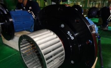 3D-printed multi-blade impeller used for cooling the generator circuit breaker at Saeul Nuclear Power Plant Unit 1