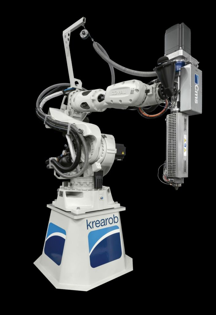 Krearob robotic LFAM system by CMS SpA
