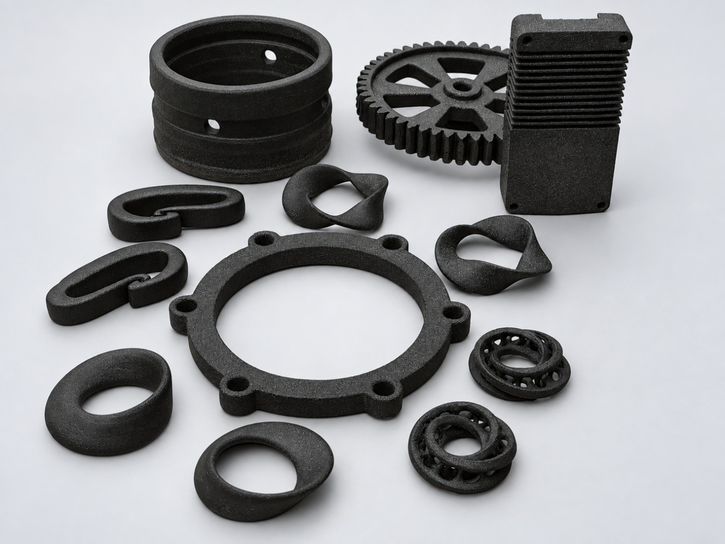 SLS-printed xPEI parts offer the highest heat resistance, chemical resistance and tensile strength of any SLS thermoplastic